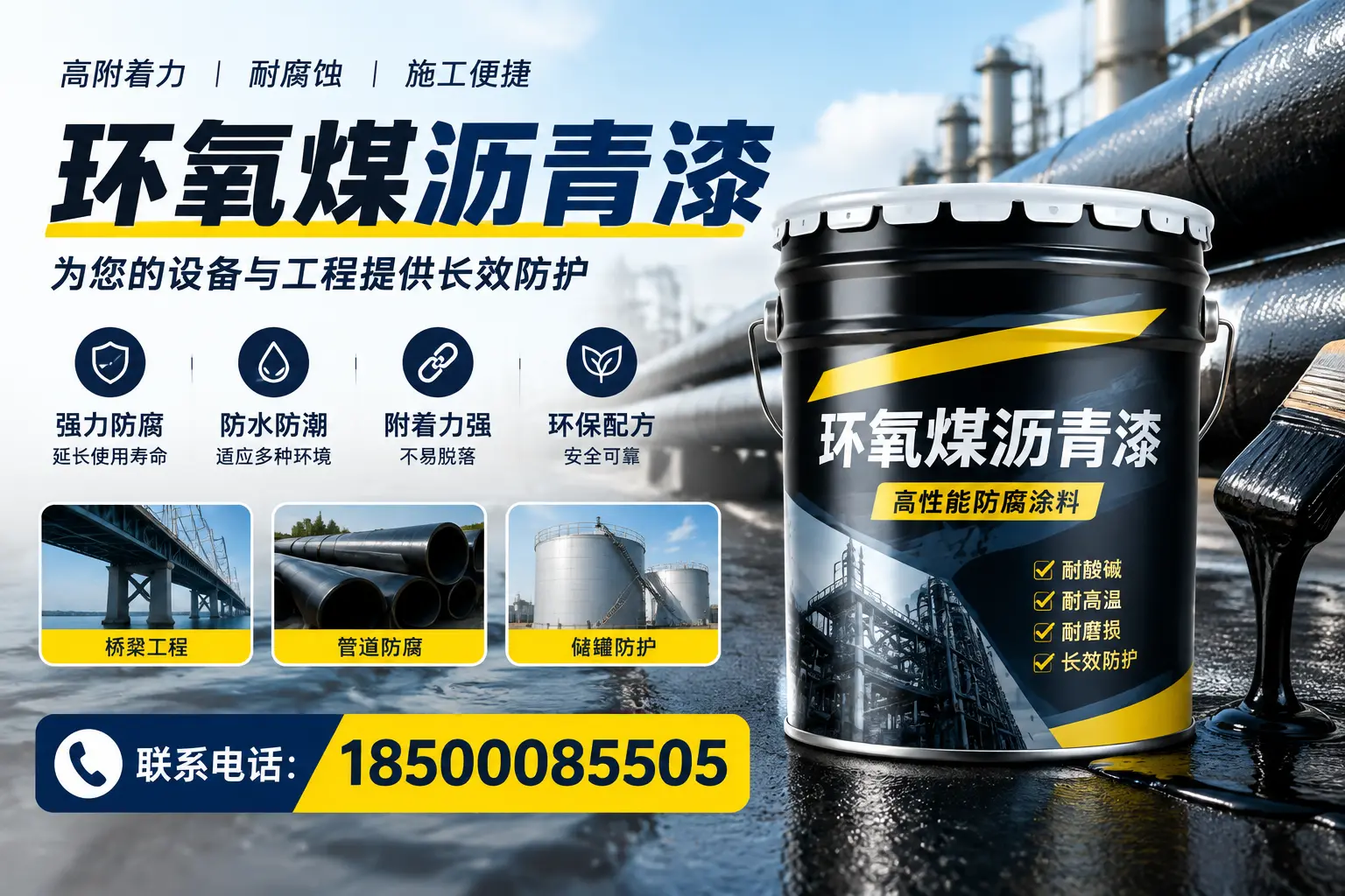 环氧煤沥青漆与其他涂料的对比分析，助力济宁企业决策